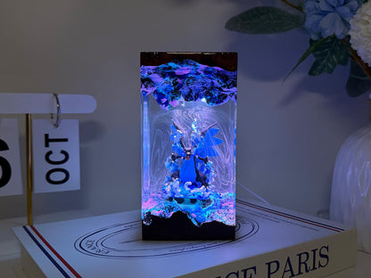 Mega Charizard X Resin Lamp