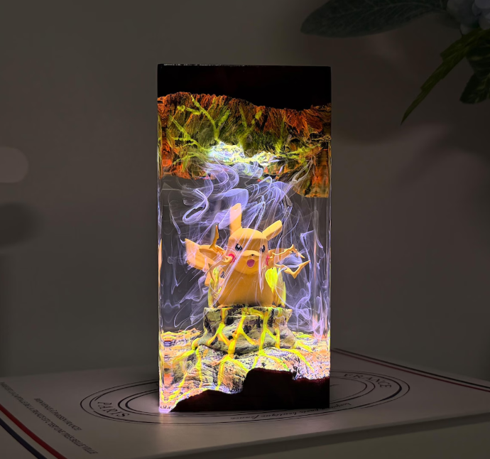 Pikachu Resin Lamp
