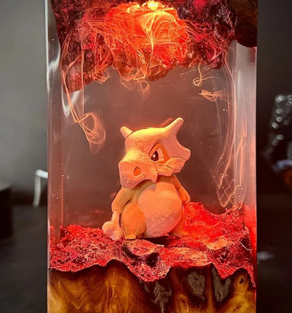Cubone Resin Lamp